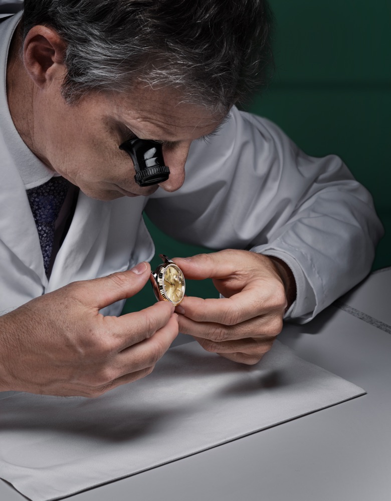 Rolex watch servicing and repair at Joyería Olazábal