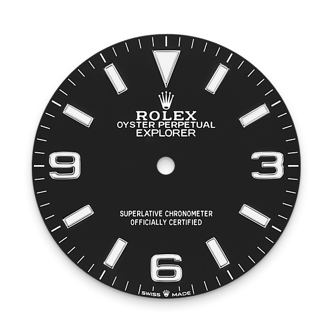 Rolex Explorer 36, Black dial