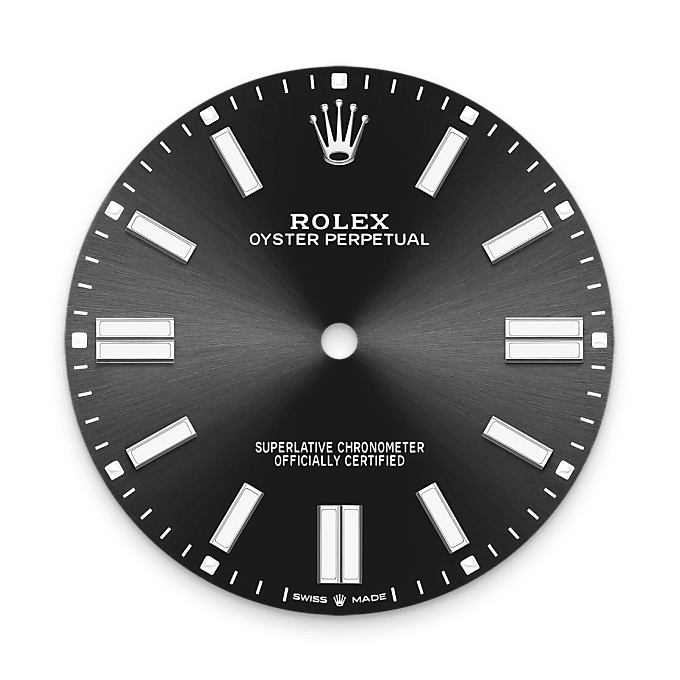 Rolex Oyster Perpetual 41, Bright black dial