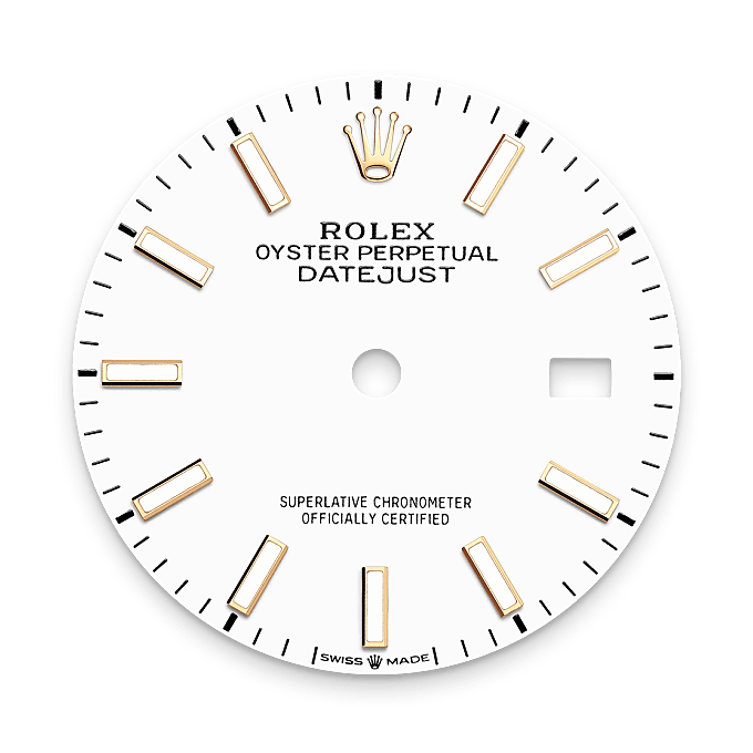 Rolex Datejust 36, White dial