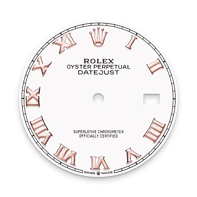 Rolex Datejust 36, White dial