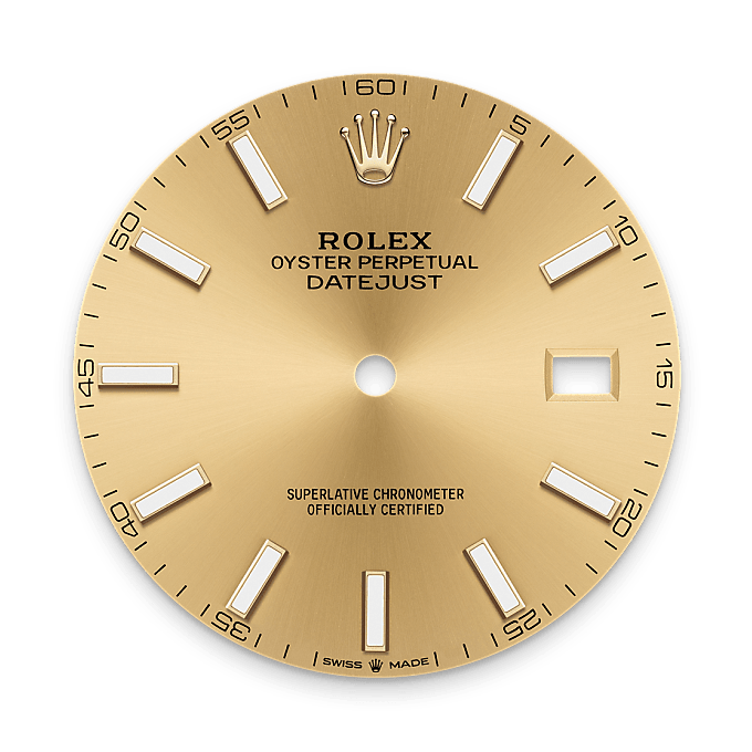 Rolex Datejust 41, Esfera color <i>champagne</i>