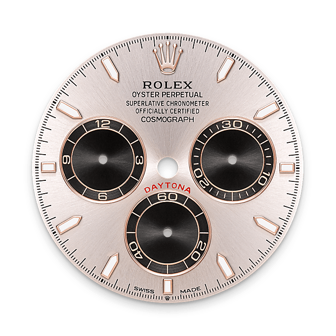 Rolex Cosmograph Daytona, Esfera Sundust y negro vivo