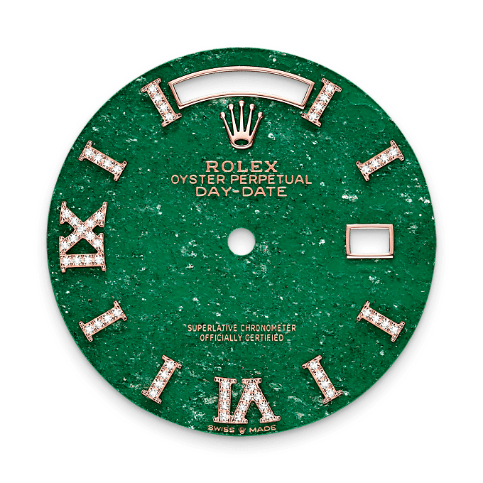 Rolex Day-Date 36, Green aventurine dial