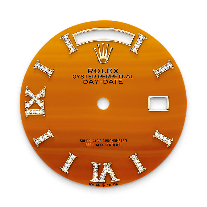 Rolex Day-Date 36, Esfera cornalina