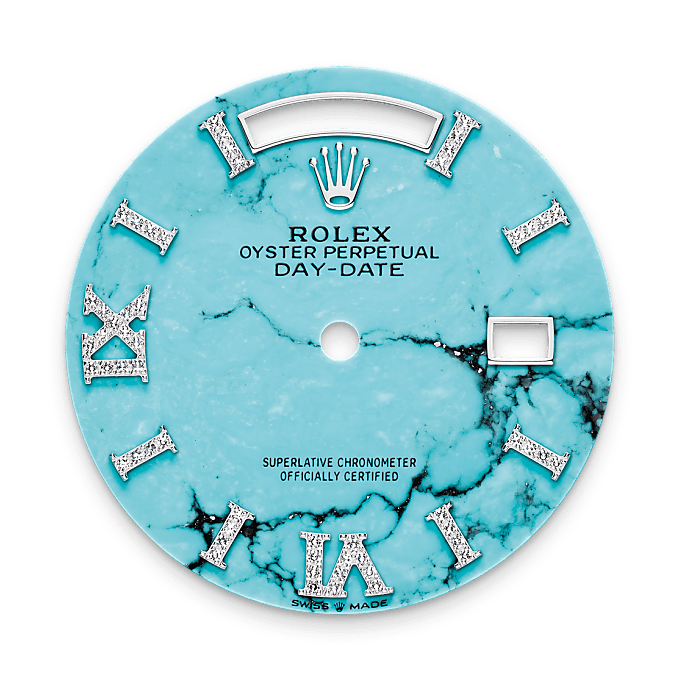 Rolex Day-Date 36, Esfera turquesa