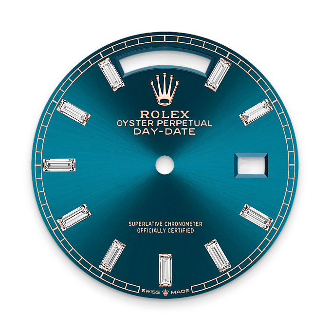 Rolex Day-Date 36, Blue-green dial