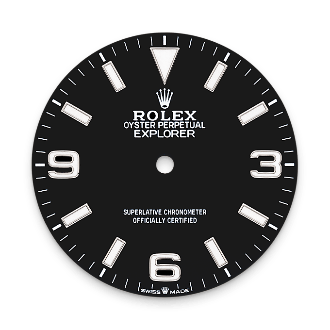 Rolex Explorer 40, Black dial