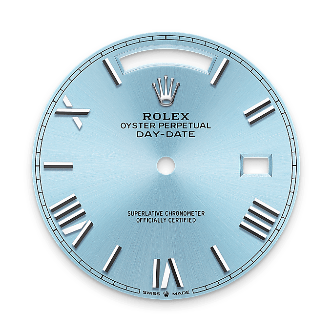 Rolex Day-Date 40, Ice-Blue Dial