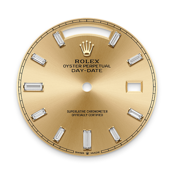 Rolex Day-Date 40, Esfera color <i>champagne</i>