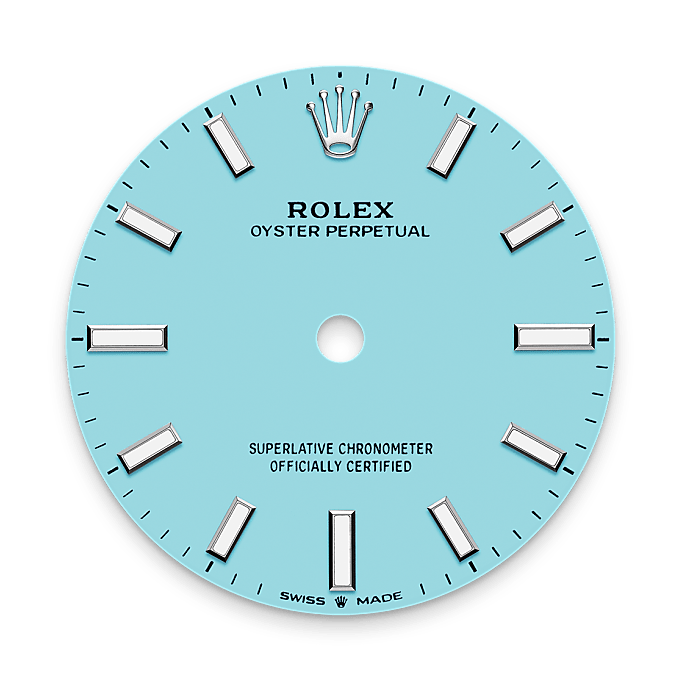 Rolex Oyster Perpetual 31, Esfera azul turquesa