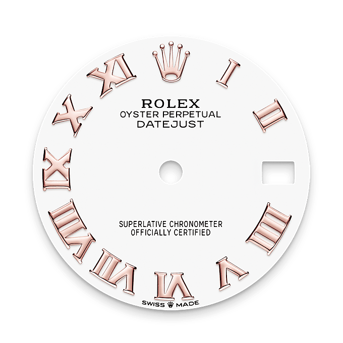 Rolex Datejust 31, Esfera blanca