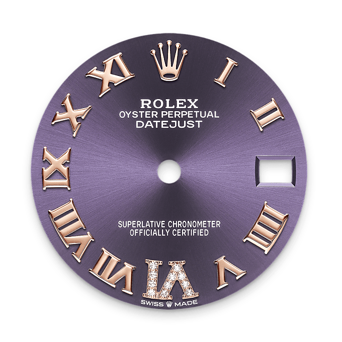 Rolex Datejust 31, Aubergine Dial