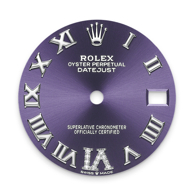 Rolex Datejust 31, Esfera <i>aubergine</i>