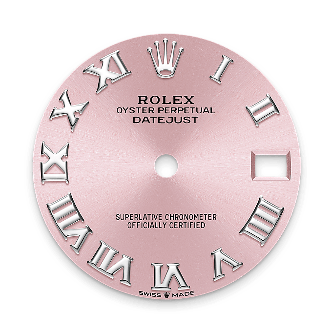 Rolex Datejust 31, Esfera rosa