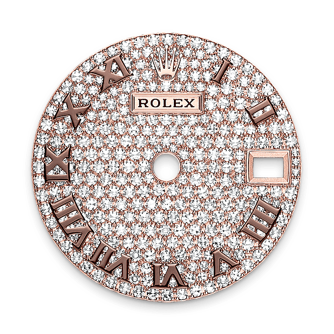 Rolex Lady-Datejust, Diamond-Paved Dial