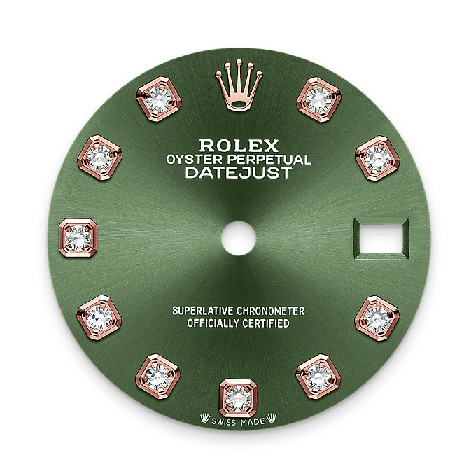 Rolex Lady-Datejust, Olive-Green Dial