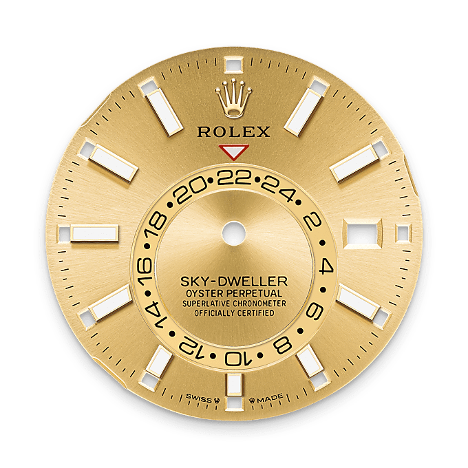 Rolex Sky-Dweller, Champagne-colour dial