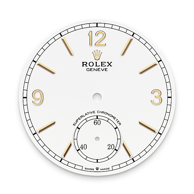 Rolex 1908, Intense white dial