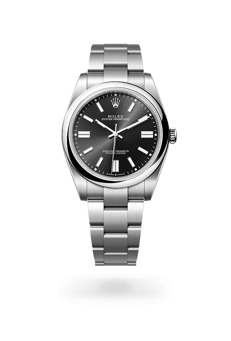 Rolex Oyster Perpetual 41, Oyster, 41 mm, acero Oystersteel