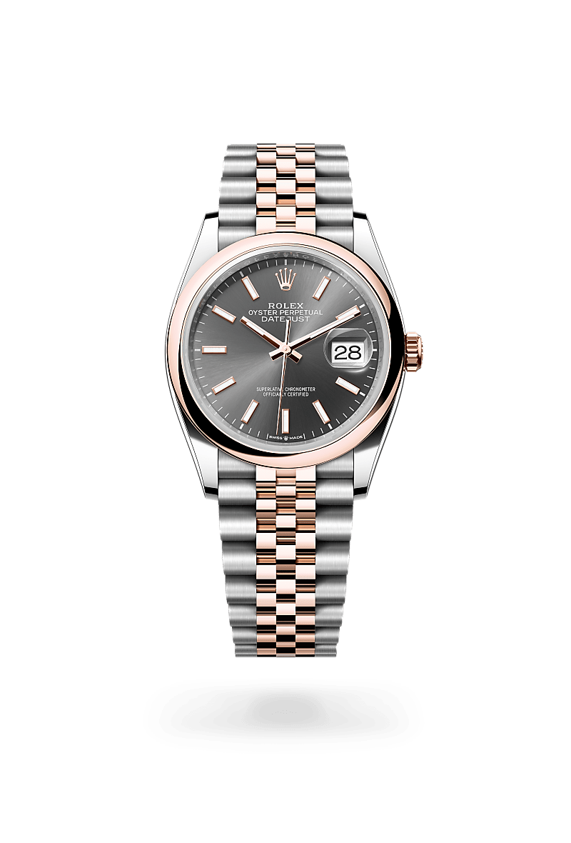 Rolex Datejust 36, Oyster, 36 mm, acero Oystersteel y oro Everose