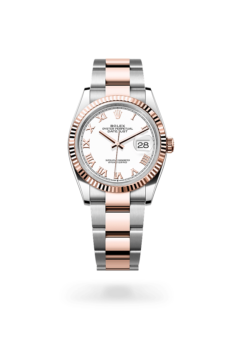 Rolex Datejust 36, Oyster, 36 mm, Oystersteel and Everose gold