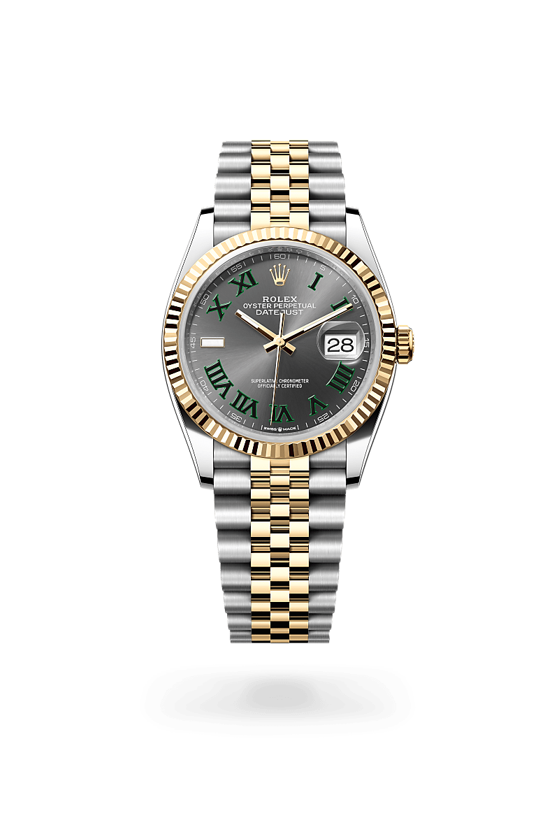 Rolex Datejust 36, Oyster, 36 mm, Oystersteel and yellow gold