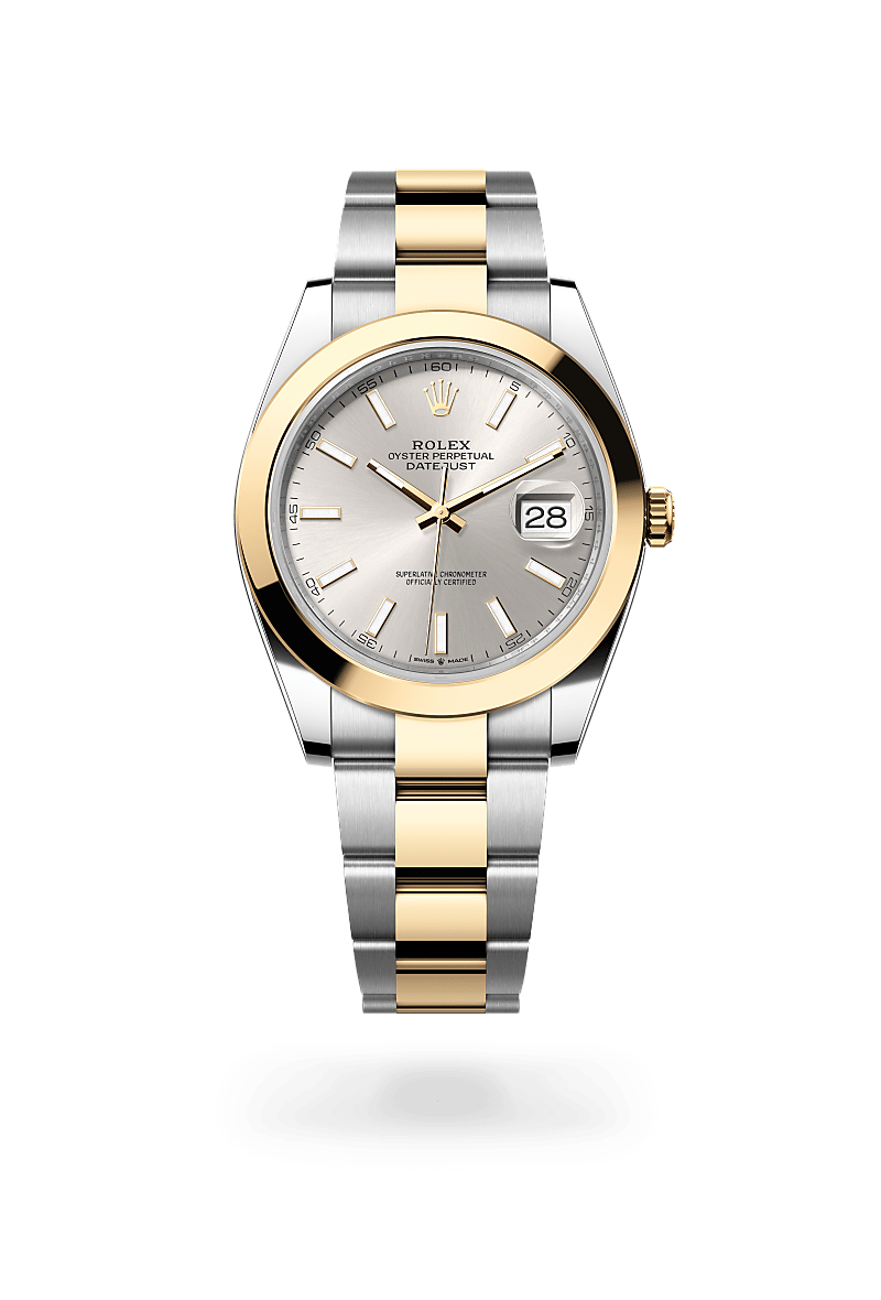 Rolex Datejust 41, Oyster, 41 mm, acero Oystersteel y oro amarillo