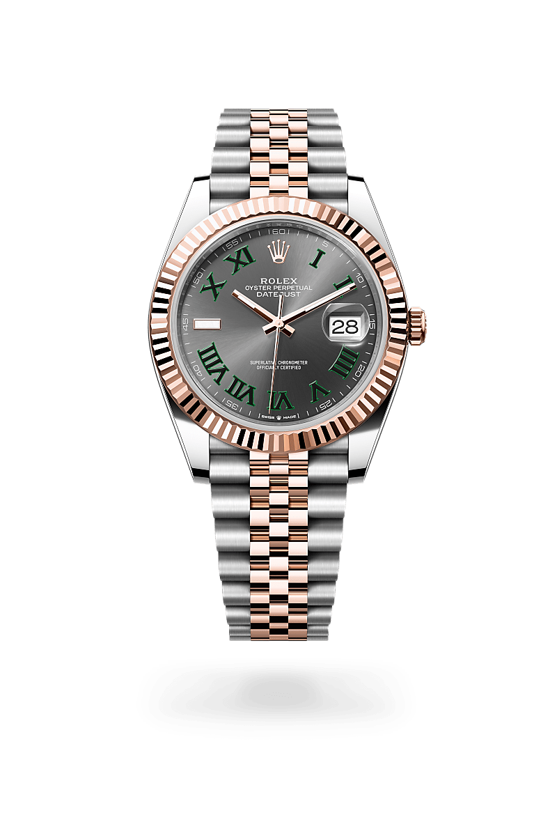 Rolex Datejust 41, Oyster, 41 mm, acero Oystersteel y oro Everose