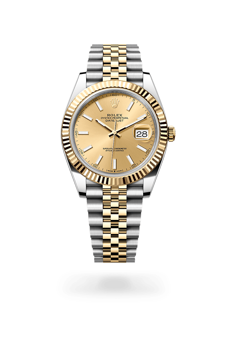 Rolex Datejust 41, Oyster, 41 mm, Oystersteel and yellow gold