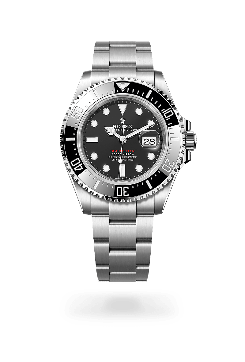 Rolex Sea-Dweller, Oyster, 43 mm, acero Oystersteel