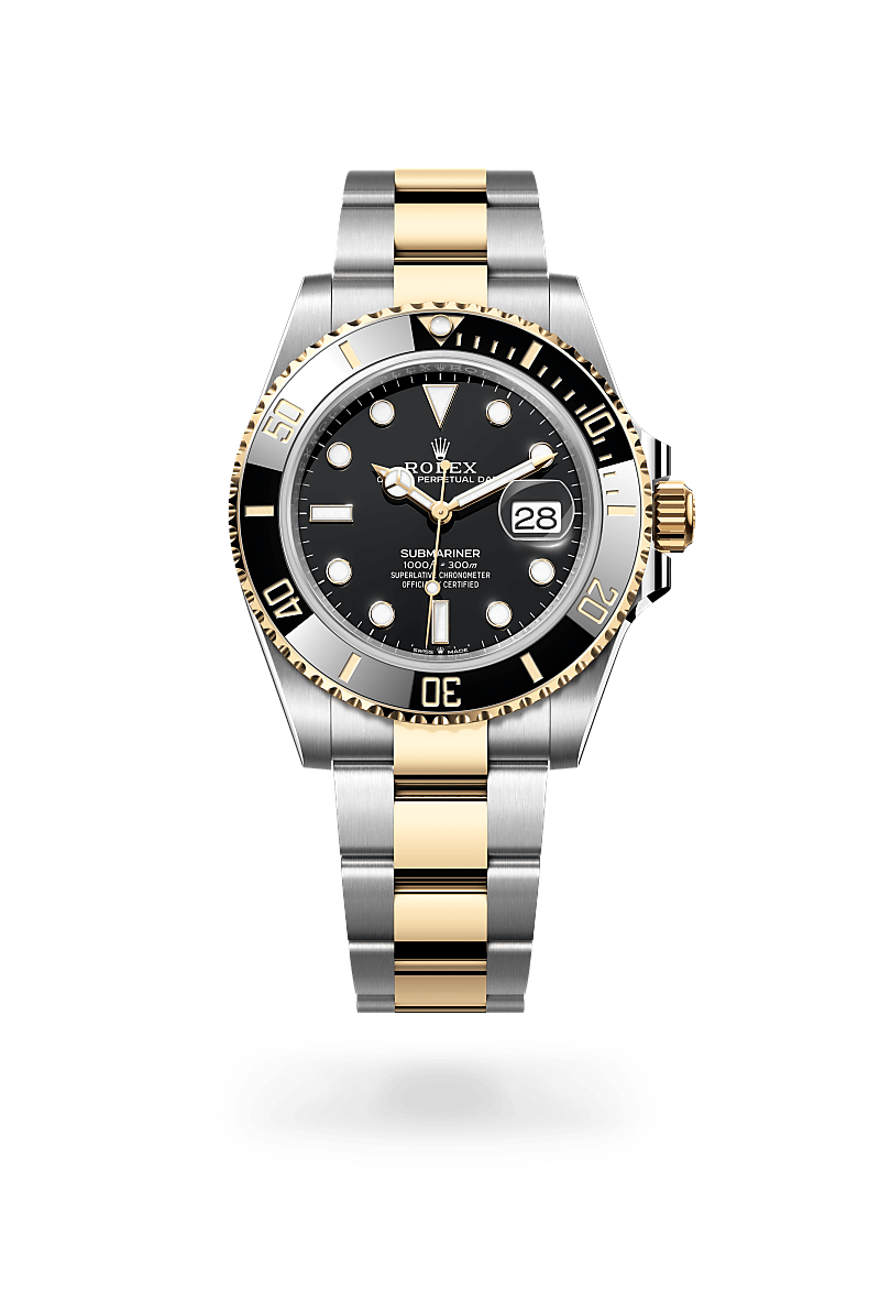 Rolex Submariner Date, Oyster, 41 mm, Oystersteel and yellow gold