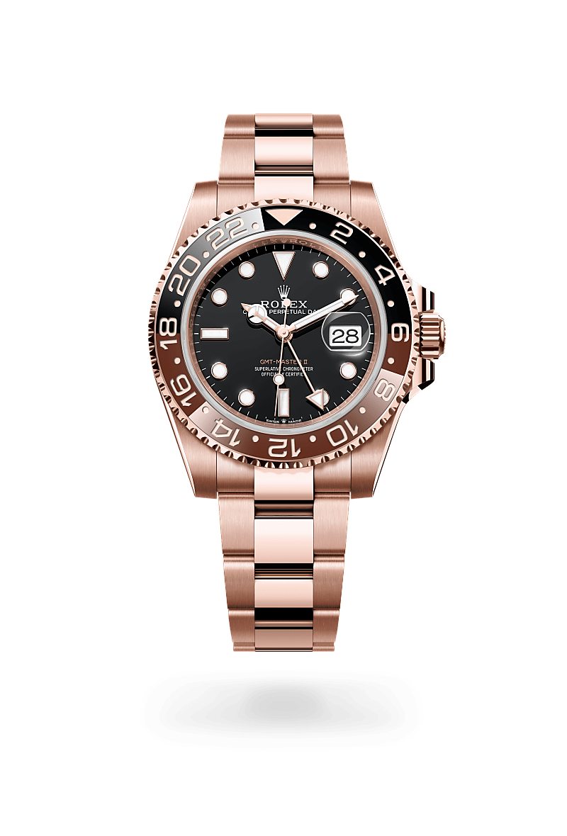 Rolex GMT-Master II, Oyster, 40 mm, Everose gold