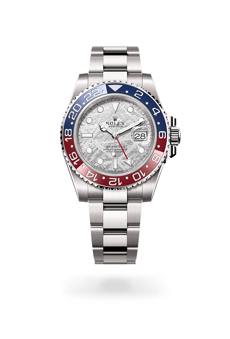 Rolex GMT-Master II, Oyster, 40 mm, white gold