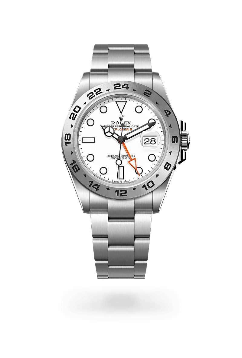 Rolex Explorer II, Oyster, 42 mm, Oystersteel