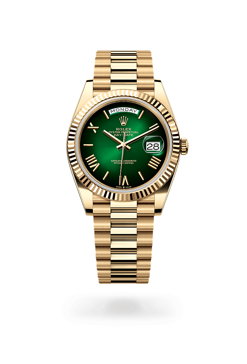 Rolex Day-Date 40, Oyster, 40 mm, yellow gold