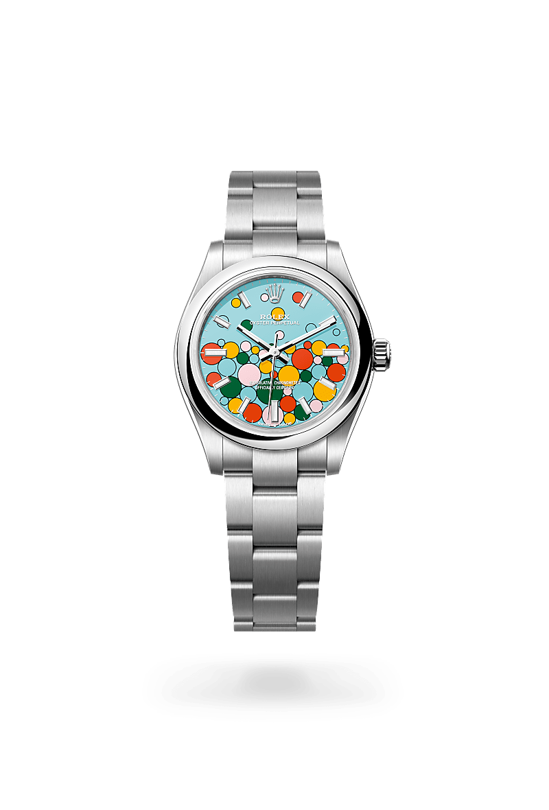 Rolex Oyster Perpetual 31, Oyster, 31 mm, acero Oystersteel