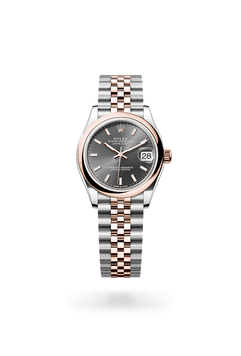 Rolex Datejust 31, Oyster, 31 mm, acero Oystersteel y oro Everose