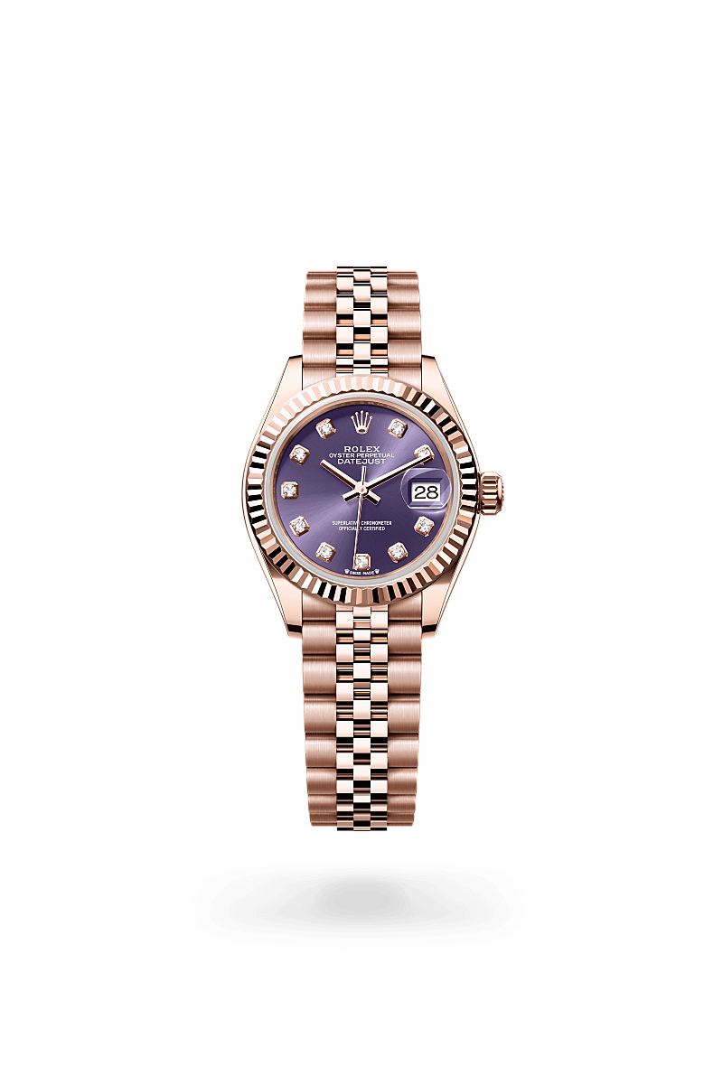 Rolex Lady-Datejust, Oyster, 28 mm, Everose gold